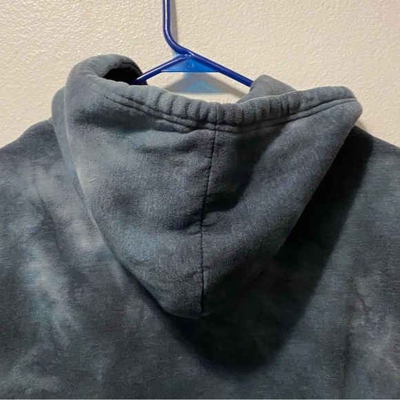RF Brand Shirt Hoodie Sweatshirt Mens Size Small S Gray ‎ Pockets Draw Sting - Picture 7 of 14